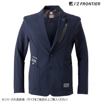 アイズフロンティア ナイロンストレッチテーラードジャケット 02 ネイビー M 50020