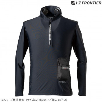 アイズフロンティア 長袖インナー 冷却ペルチェセット 05 ブラック M PS121