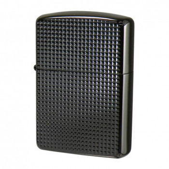 ZIPPO アーマーファインラティス ブラックニッケルクローム