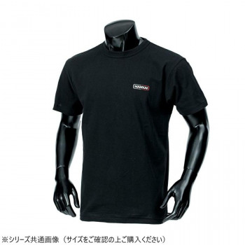 NANKAI ナンカイ コーポレートロゴコットン半袖Tシャツ SDW-3502 M ブラック