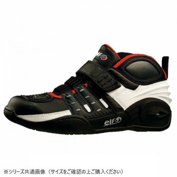 elf エルフ モーターサイクルシューズ シンテーゼ 13 ホワイト/ブラック 27.0cm 708921