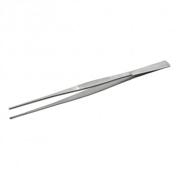 アネックス(ANEX) ステンレスピンセット ロング300mm 直(先端ギザ) No.158