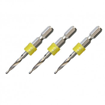 アネックス(ANEX) グリップ付下穴錐ショート 3本組 4.0mm AGKS3-040