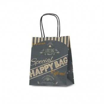 自動紐手提袋 T-2 HAPPY BAG(ネイビー) 1204 25枚