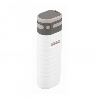 MF-38W MINDFREE-マインドフリー- 真空二重オブロングボトル380ml ホワイト 795620