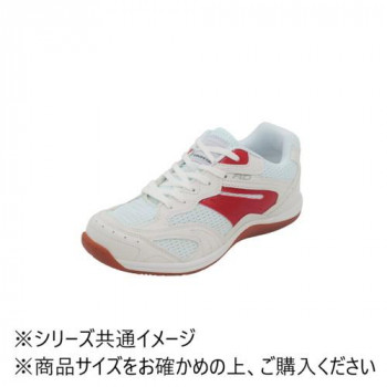 アスティコ AD 体育館シューズ レッド 23.5cm
