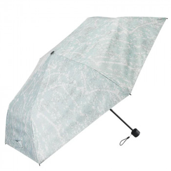 LESS IS MORE ZENTENKOU反射 折りたたみ傘 55cm ドリッピング グリーン S355-1128MT1-B8