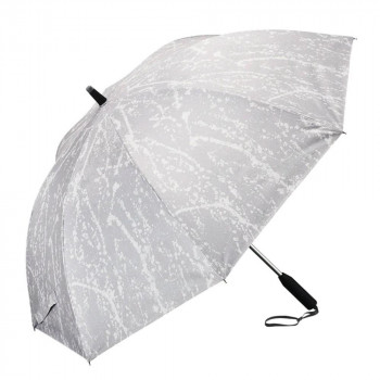 LESS IS MORE ZENTENKOU反射 長傘 60cm ドリッピング グレー S160-1122GY1-B2