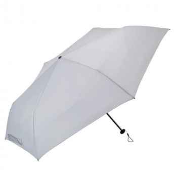 LESS IS MORE クイックシャットライト 折りたたみ傘 55cm ミスティグレー U355-1123GY1-BC