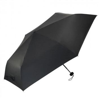 LESS IS MORE ネオミニ UVブロック 折りたたみ傘 55cm ブラック S355-1130BK1-BG