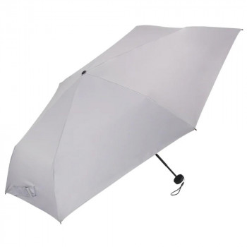 LESS IS MORE ネオミニ UVブロック 折りたたみ傘 55cm アッシュグレー S355-1130GY1-BG