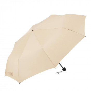 LESS IS MORE ストロング8 折りたたみ傘 60cm ベージュ U360-1125BG1-BI