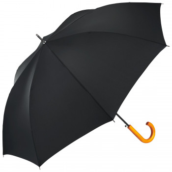 Waterfront ベーシックジャンプ木手 長傘 65cm ブラック ブラック U165-0904BK1-B7