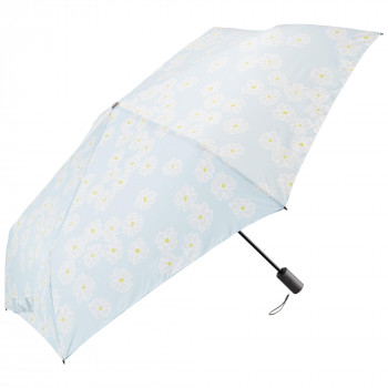umbulatio カルオート 折りたたみ傘 55cm マーガレット アクア U355-1116LB1-B9