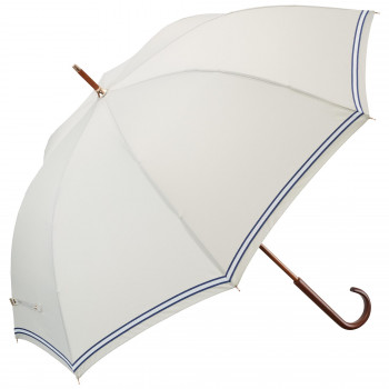 umbulatio モクット 長傘58cm マニッシュボーダー グレージュ U158-1111BG1-BI