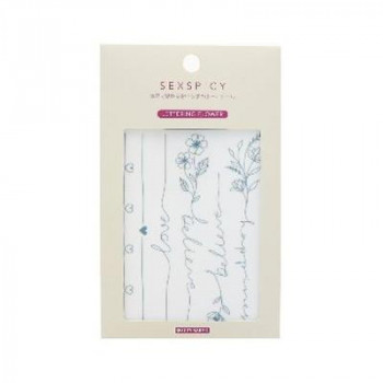 BEAUTY NAILER ボディシール セクスパイシー LETTERING FLOWER SST-10