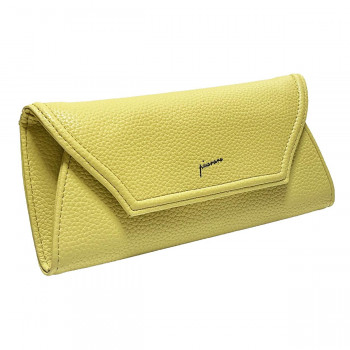 Pisoraro(ピソラロ) pastel 薄マチ長財布 イエロー PR223