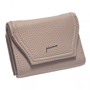 Pisoraro(ピソラロ) pastel 三つ折りBOXミニ財布 ピンク PR224