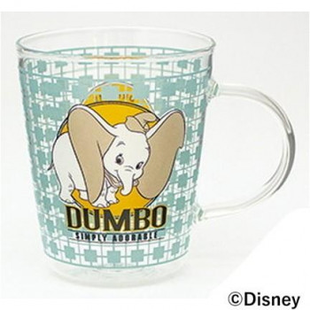 三郷陶器 ディズニー ダンボ 耐熱ガラスマグカップ 3330-05