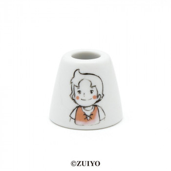 三郷陶器 アルプスの少女ハイジ ハイジ ハブラシ立て 7000-11