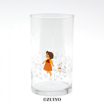三郷陶器 アルプスの少女ハイジ スキップ ガラスタンブラー 7001-01