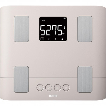 TANITA タニタ 体組成計 ボタンデザイン スモーキーピンク BC-333L