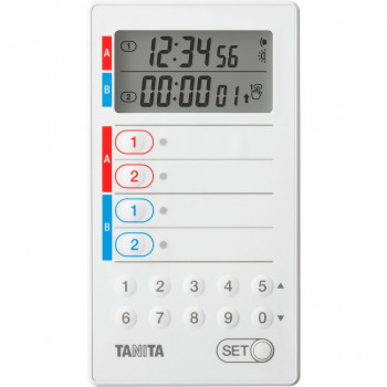 TANITA タニタ 業務用デジタルタイマー ホワイト TD-427