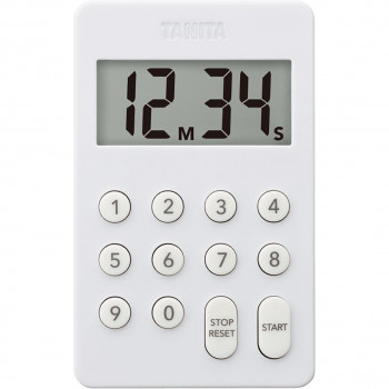 TANITA タニタ デジタルタイマー100分計 ホワイト TD-415