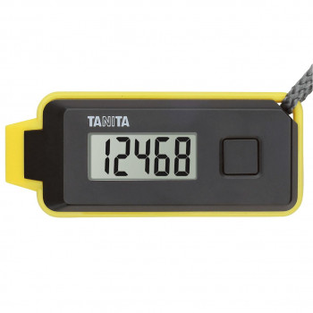 TANITA タニタ 3Dセンサー搭載歩数計 歩イッスル ブラック FB-738