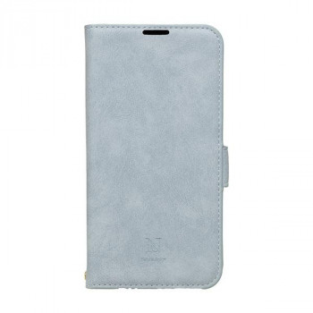 iPhone15/14/13兼用手帳型ケース Style Natural Blue Gray iP23-61-VS10