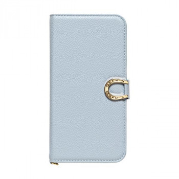 iPhone16専用手帳型ケース ORFE Light Blue iP24-61-ORF04