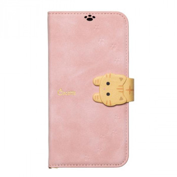 iPhone16専用手帳型ケース New Cocotte Pink Beige iP24-61-COT03
