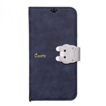 iPhone16専用手帳型ケース New Cocotte Navy iP24-61-COT06