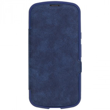 GooglePixel8a専用背面手帳型ケース Chrome-NATURAL Blue GP8a-CHN08