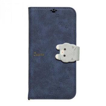 iPhone16e専用手帳型ケース New Cocotte Navy iP24SP-COT06