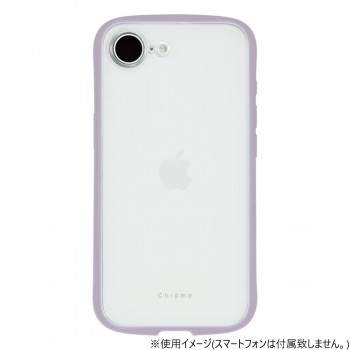 iPhone16e専用背面型ケース Chrome-CLEAR Cocoa iP24SP-CHC10