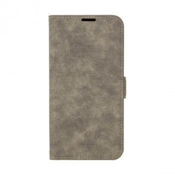 らくらくスマートフォン F-53E専用手帳型ケース Style Natural Gray RKF53E-VS01