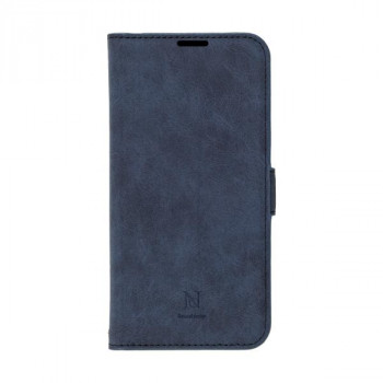 らくらくスマートフォン F-53E専用手帳型ケース Style Natural Blue RKF53E-VS07