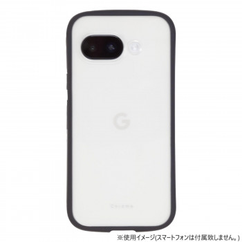 GooglePixel9a専用背面型ケース Chrome-CLEAR Black GP9a-CHC02