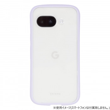 GooglePixel9a専用背面型ケース Chrome-CLEAR Lavender GP9a-CHC04