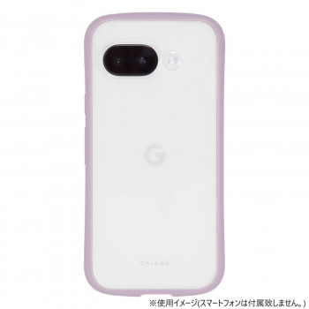 GooglePixel9a専用背面型ケース Chrome-CLEAR Cocoa GP9a-CHC10
