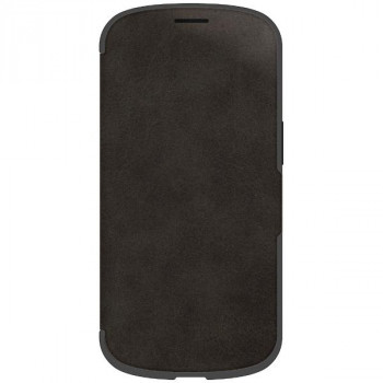 GooglePixel9a専用背面手帳型ケース Chrome-NATURAL Black GP9a-CHN02
