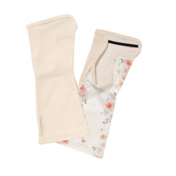 UVカットハンドカバー 花柄 Floral-Greige HC-FLR03