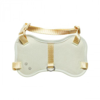 小型犬用ハーネス骨型 ほねのハーネス Beige XSサイズ HRN-BONE01-XS