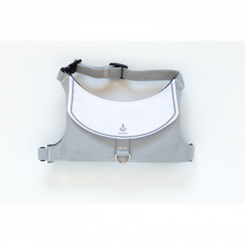 小型犬用ハーネス Marine Gray Mサイズ HRN-SAR03-M