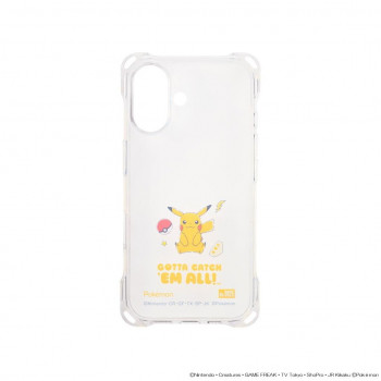 ポケットモンスター iPhone16対応 4ホールケース ピカチュウ i38FPM04