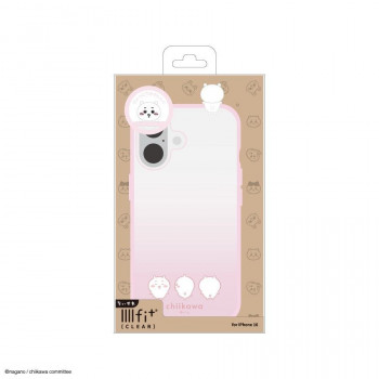 ちいかわ フレーム IIIIfit Clear iPhone16対応 ケース ちいかわ CK-59A