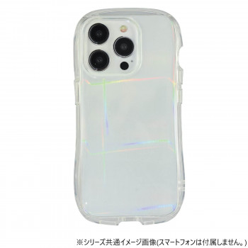 iPhone15Pro対応 クリスタルクリアケース ライン GMD-19LN