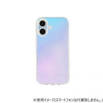 iPhone16対応 ソフトケース オーロラ GMD-27AUR