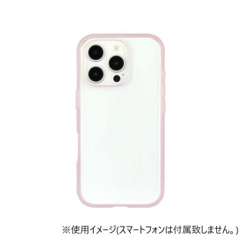 IIIIfit Clear iPhone16 Pro対応 ケース ピンク IFT-174PK